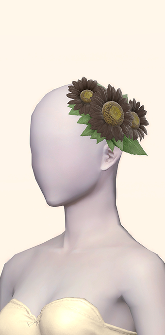 Black Sunflower Corsage image