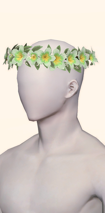 Green Champa Corsage image