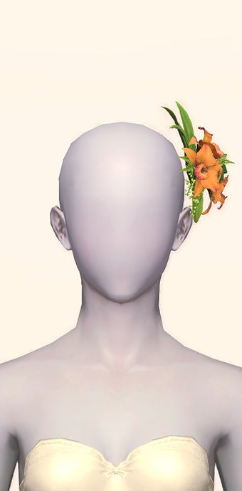 Orange Cattleya Corsage image