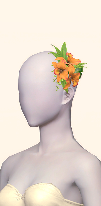 Orange Cattleya Corsage image