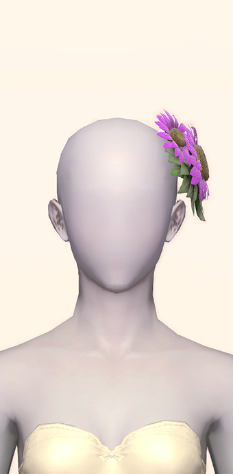 Purple Sunflower Corsage image