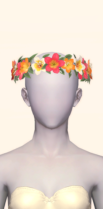 Rainbow Champa Corsage image