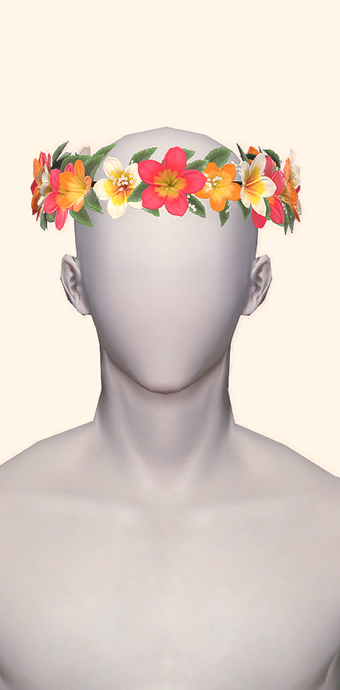 Rainbow Champa Corsage image