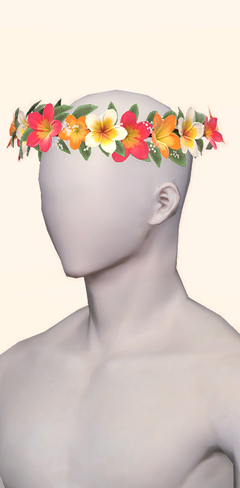 Rainbow Champa Corsage image