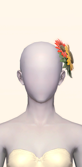 Rainbow Sunflower Corsage image