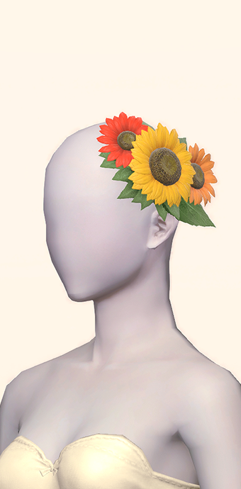 Rainbow Sunflower Corsage image