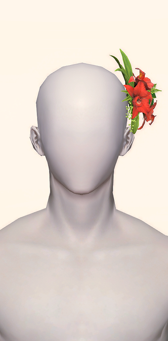 Red Cattleya Corsage image
