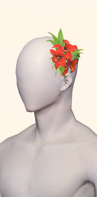 Red Cattleya Corsage image