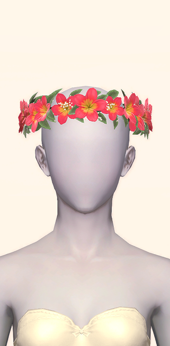 Red Champa Corsage image