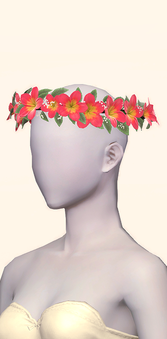 Red Champa Corsage image