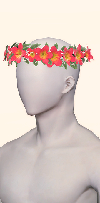 Red Champa Corsage image