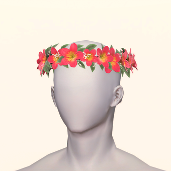 Red Champa Corsage image
