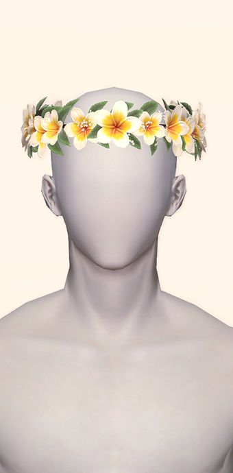 White Champa Corsage image