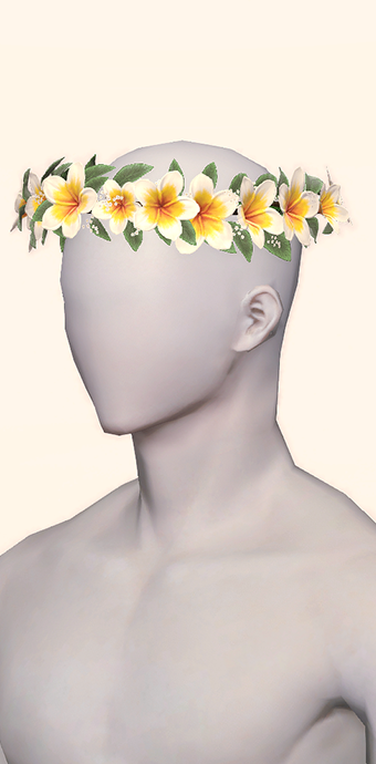 White Champa Corsage image