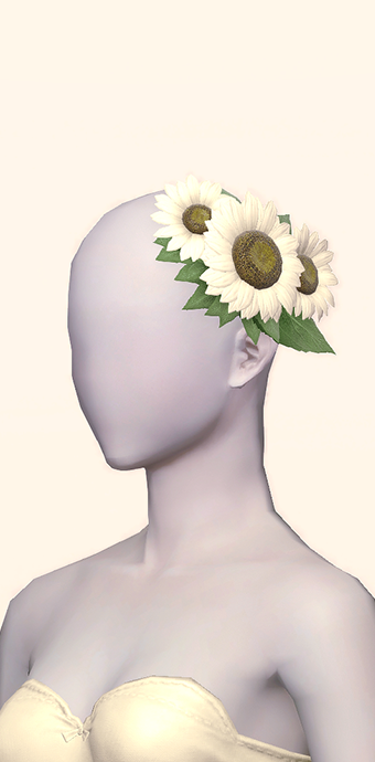 White Sunflower Corsage image