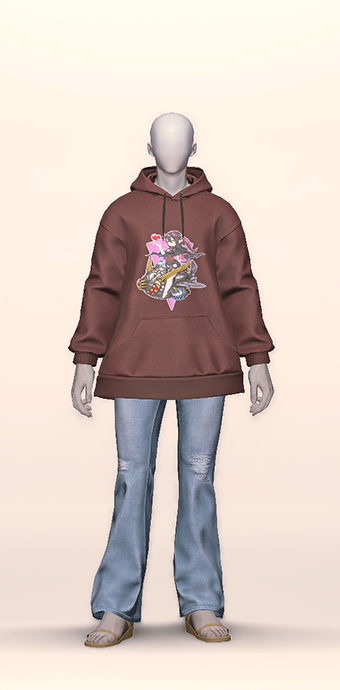 Oversized Succubus Hooded image