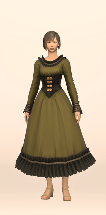 Thavnairian Wool Autumn Dress image