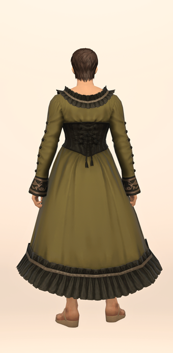 Thavnairian Wool Autumn Dress image