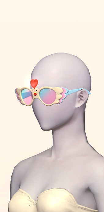 Chicken Eyeglasses image