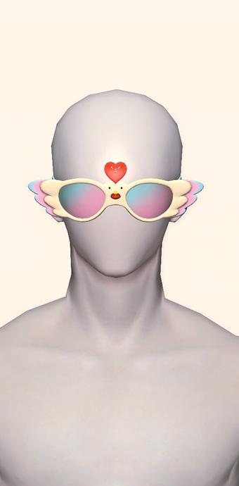Chicken Eyeglasses image