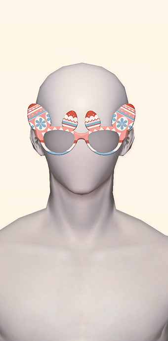 Party Eggy Eyeglasses image