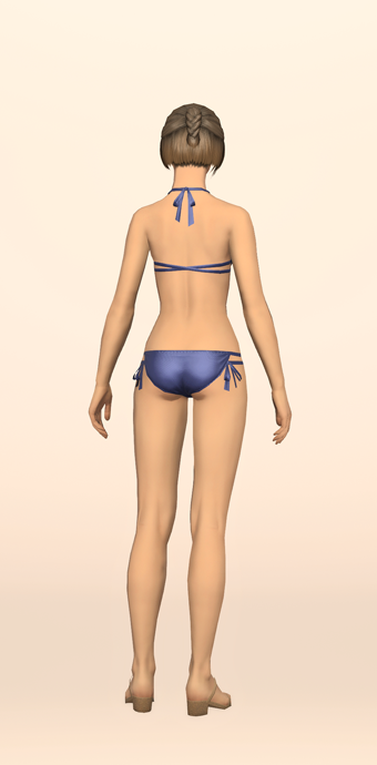 Blue Summer Halter & Tanga image