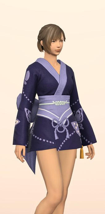 Lady's Yukata Bluefly image