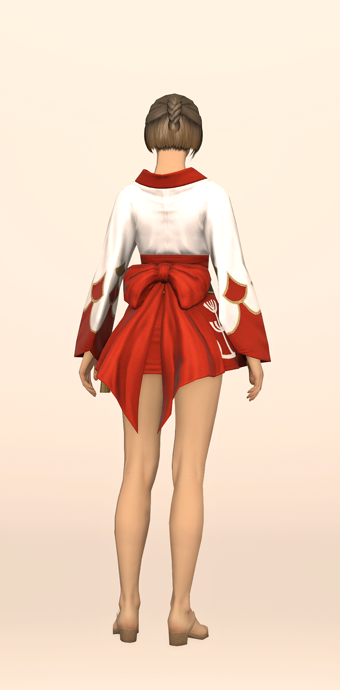 Lady's Yukata Red image
